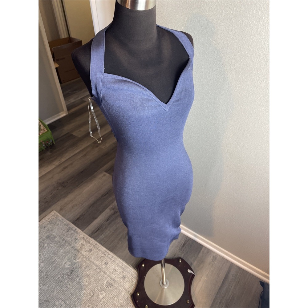 Wow Couture Women Dress Size S Blue